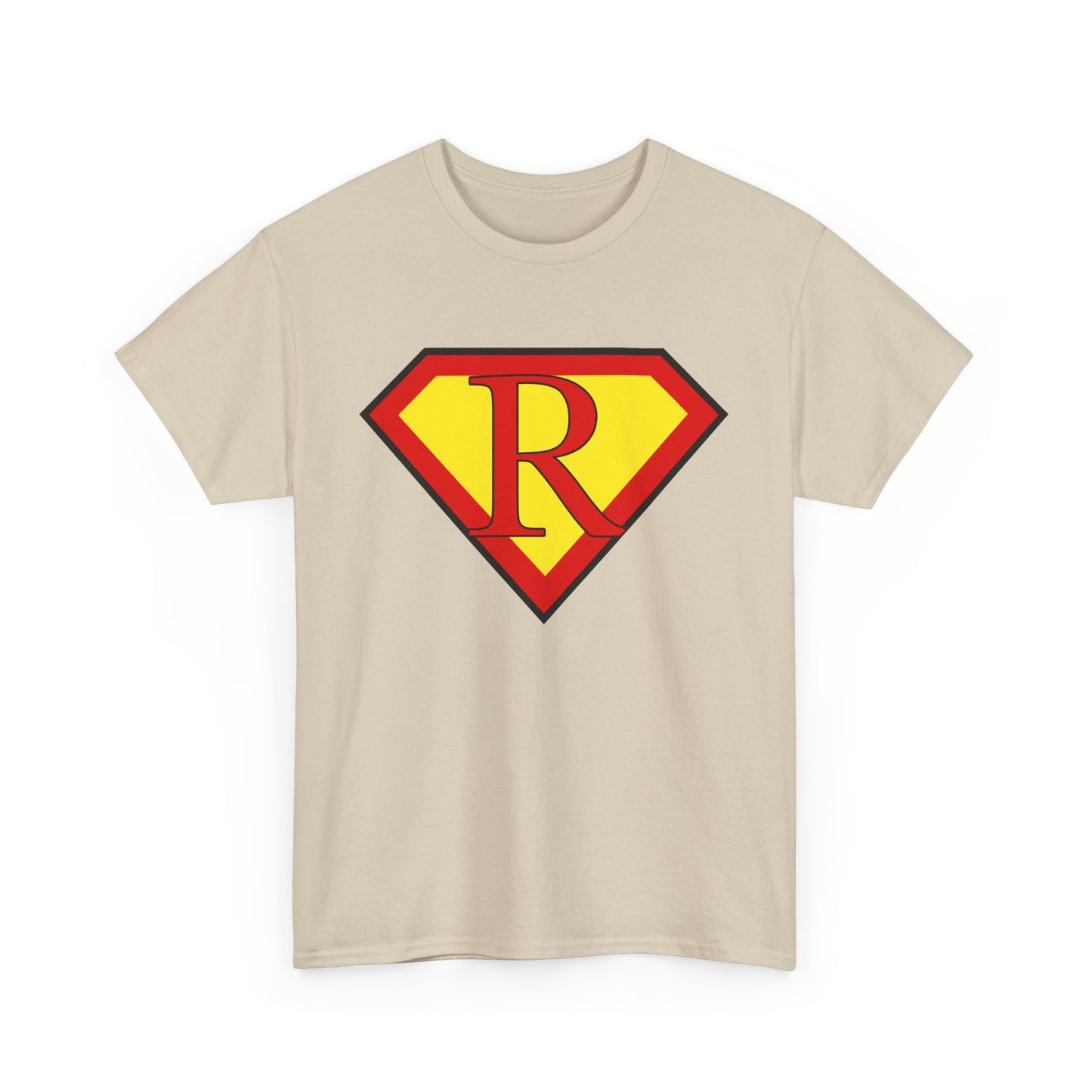 Custom Superhero Unisex Heavy Cotton Tee - Personalize it!
