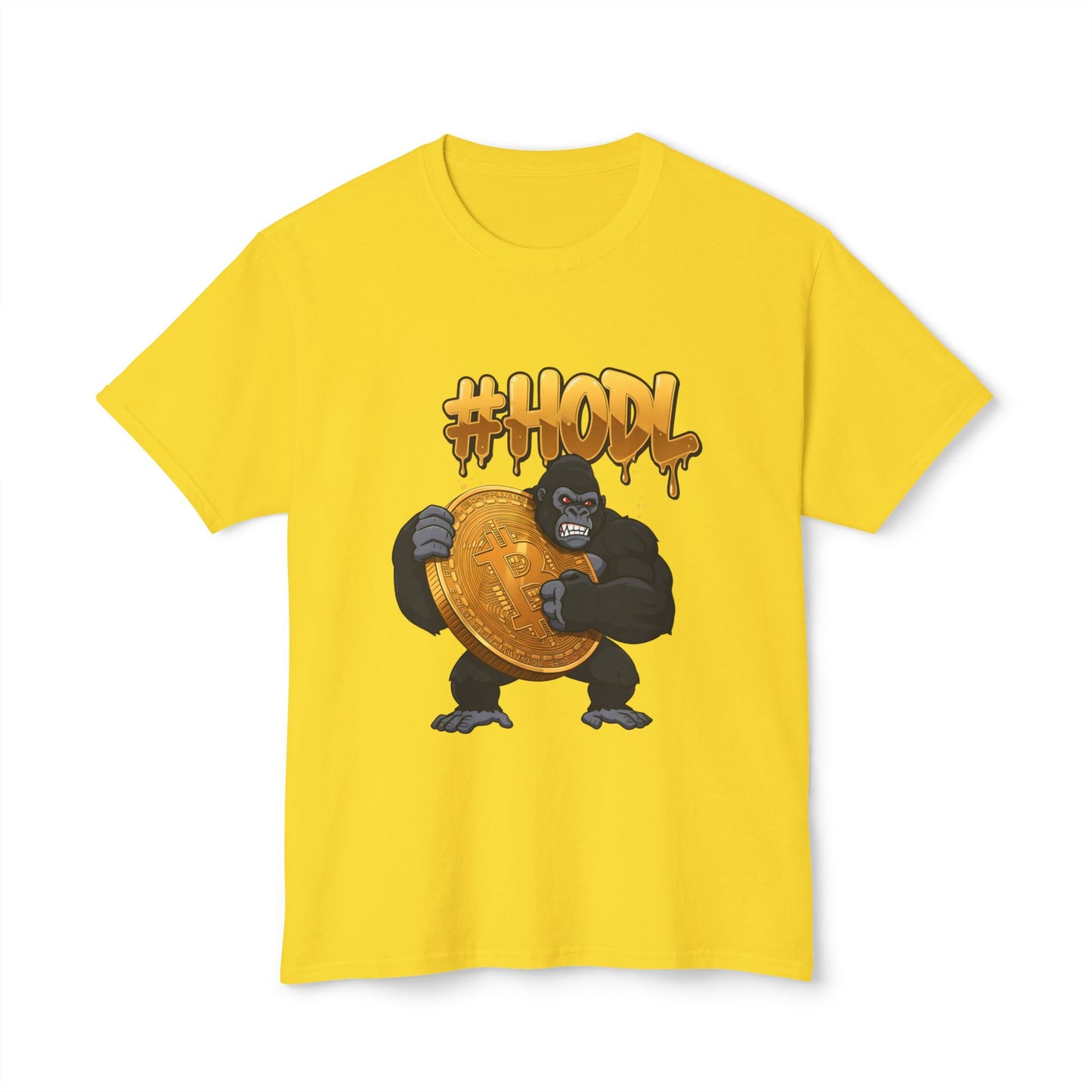 BITCOIN Crypto T-shirt featuring #HODL Ape