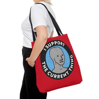 Funny Support Tote Bag, Casual Shopping Bag, Gift for Students, Trendy Tote for Everyday Use, Funny Saying, Fashion Accessories, Beach Bag