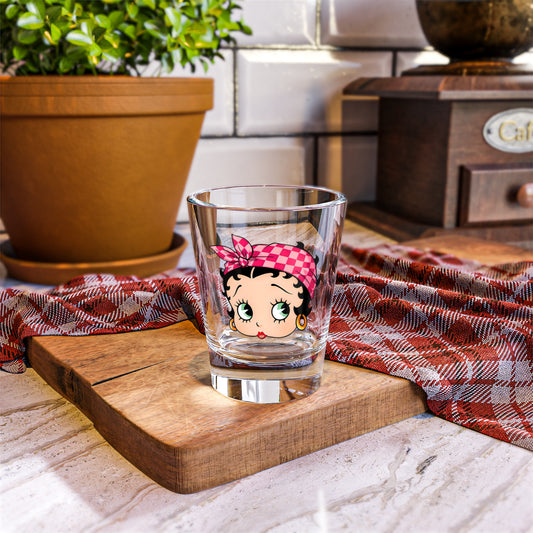 Betty Boop Shot Glass - Fun 1.5oz Cocktail Glass for Collectors
