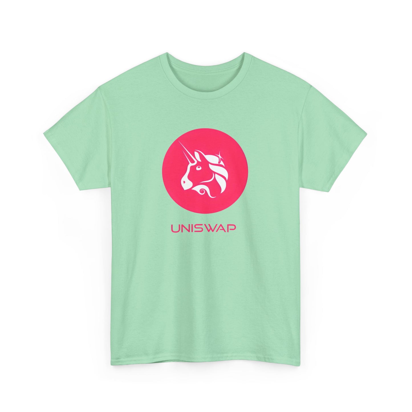 UNISWAP crypto Unisex Heavy Cotton Tee