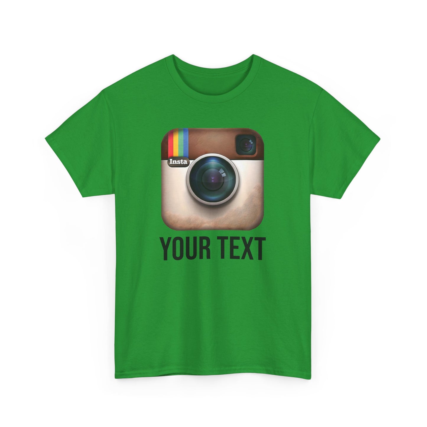 Custom Instagram | Unisex Heavy Cotton Tee