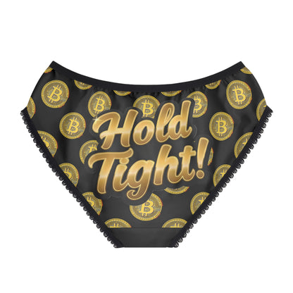Bitcoin Women's Briefs - "Hold Tight!"