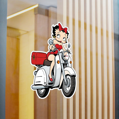 Betty Boop Scooter | Kiss-Cut Vinyl Decals