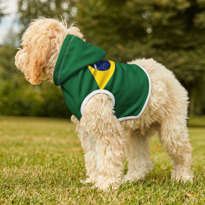 Brazilian Flag - Pet Hoodie