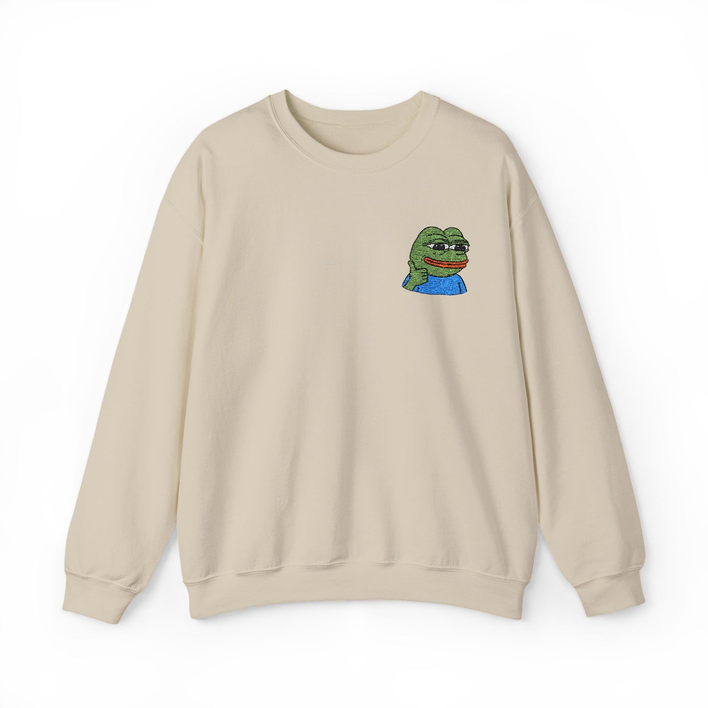 PEPE EMRBOIDERED Unisex Heavy Blend™ Crewneck Sweatshirt