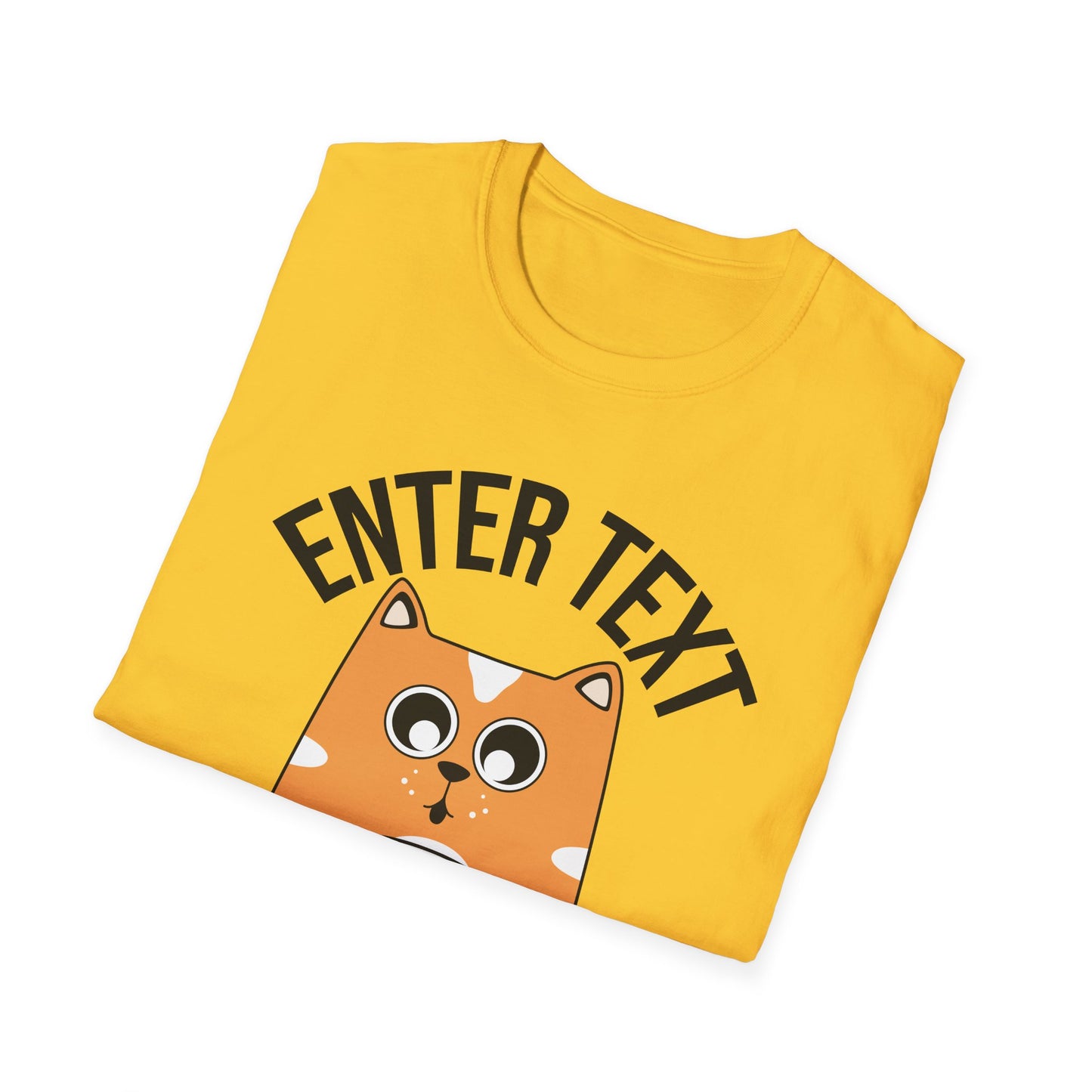 Custom Cat Coffee Design | Unisex Casual Tee