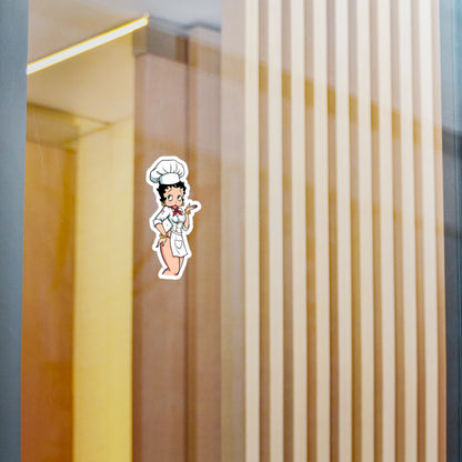 Betty Boop Chef Vinyl Decal Sticker
