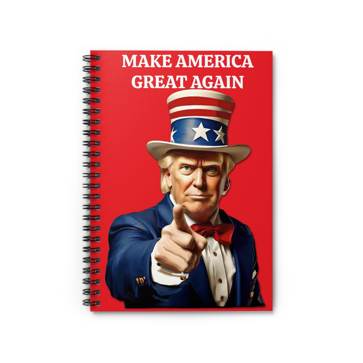 Pro Trump MAGA | Spiral Notebook - Ruled Line
