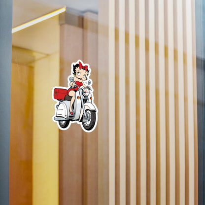 Betty Boop Scooter | Kiss-Cut Vinyl Decals