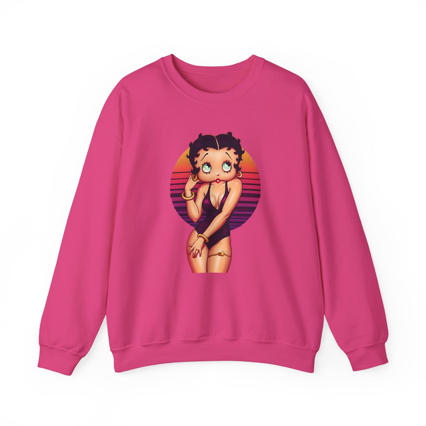 Betty Boop-Inspired Vintage Sweatshirt