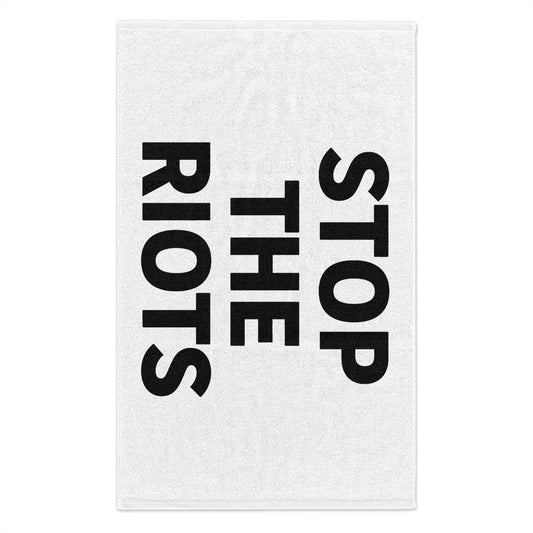 Statement Rally Towel - Stop the Riots