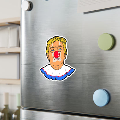 Anti-Trump Clown 1 - Kiss Cut Vinyl Sticker