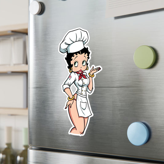 Betty Boop Chef Vinyl Decal Sticker