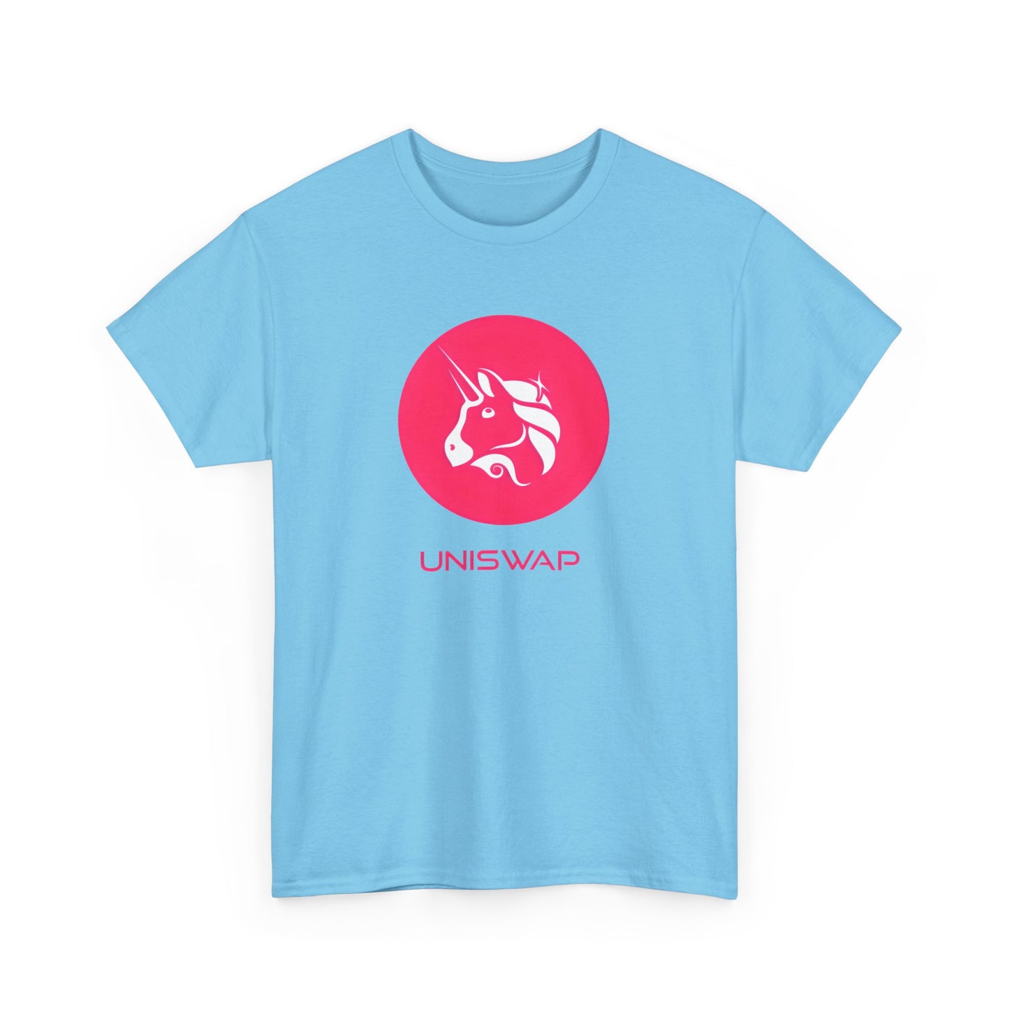 UNISWAP crypto Unisex Heavy Cotton Tee