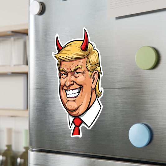 Devilish Kiss-Cut Vinyl Decals - Fun & Bold Stickers for Home Decor and Gifting