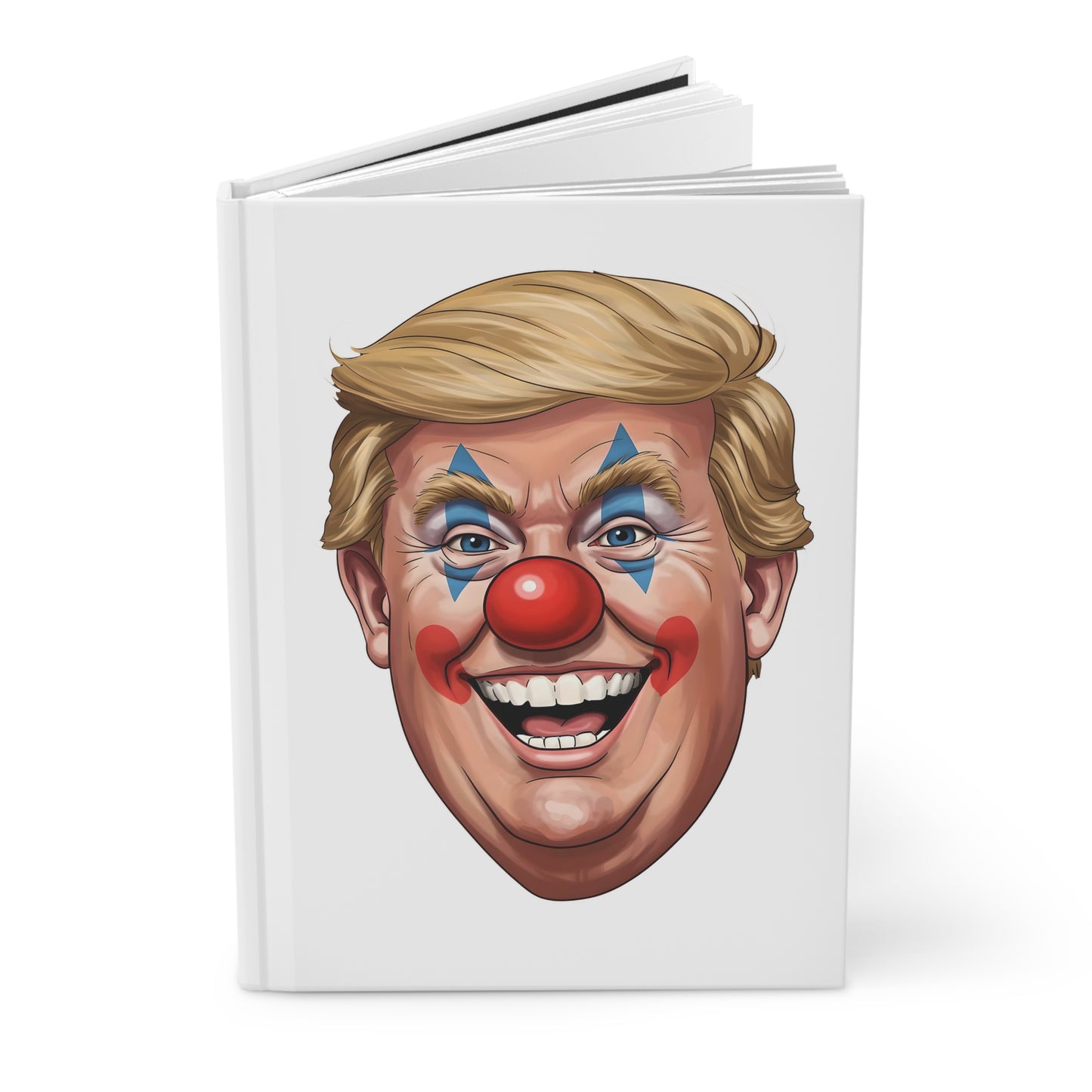 Trump Clown Hardcover Journal