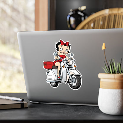Betty Boop Scooter | Kiss-Cut Vinyl Decals