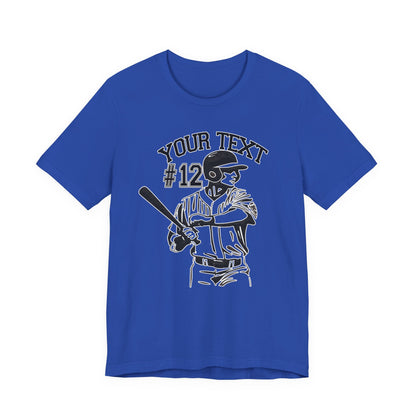 Custom Baseball Unisex Tee
