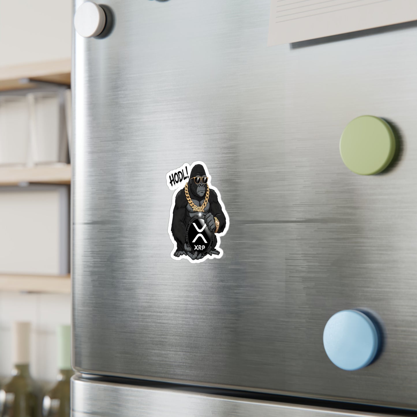 XRP Ape #HODL | Vinyl Stickers
