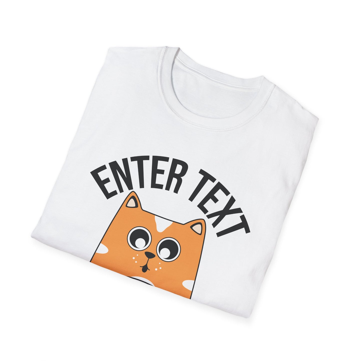Custom Cat Coffee Design | Unisex Casual Tee