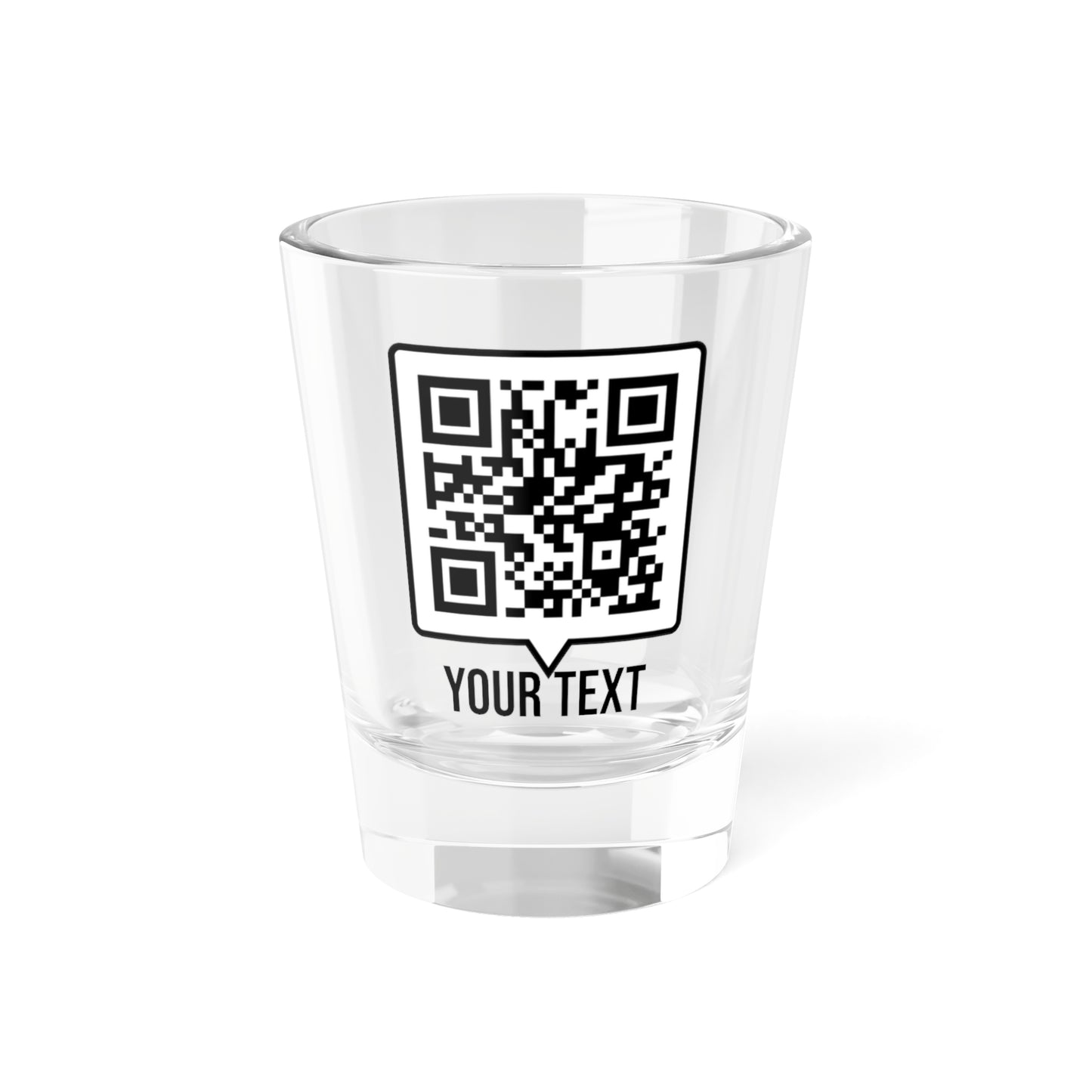 Custom QR Code | Shot Glass, 1.5oz