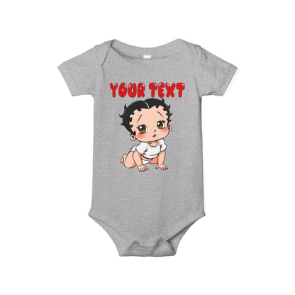 Custom Baby Boop | Infant Jersey One Piece