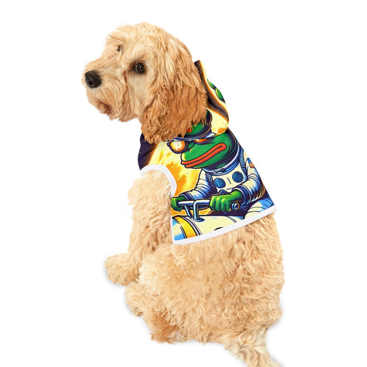 Pepe to the Moon | Pet Hoodie