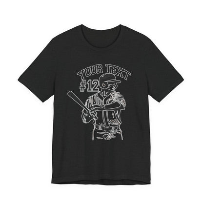 Custom Baseball Unisex Tee