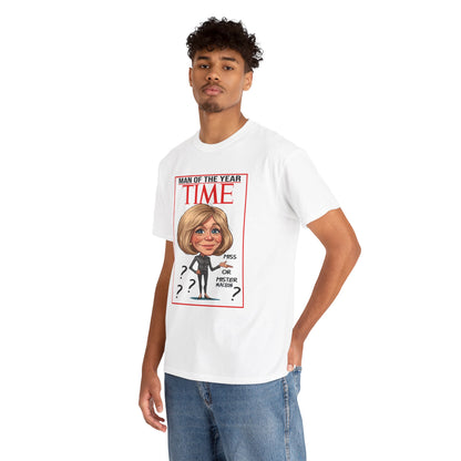 Macron | Man of the Year Parody T-Shirt
