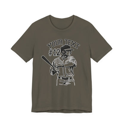 Custom Baseball Unisex Tee