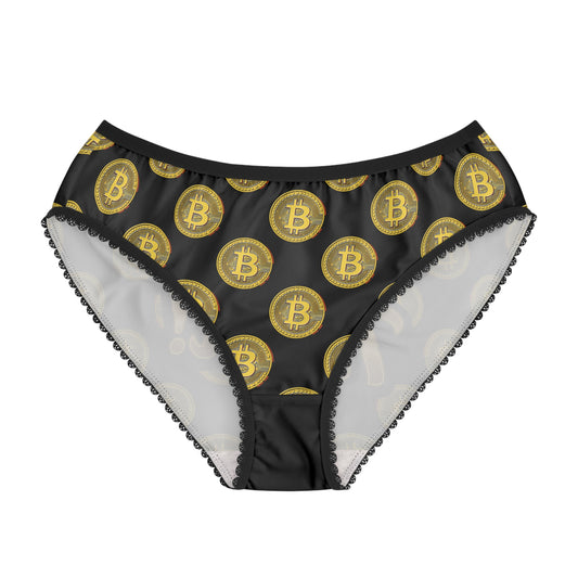 Bitcoin Women's Briefs - "Hold Tight!"