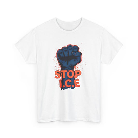 Stop ICE |  Unisex Cotton Tee