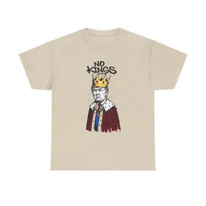 No Kings Graphic Tee | Unisex Heavy Cotton Shirt
