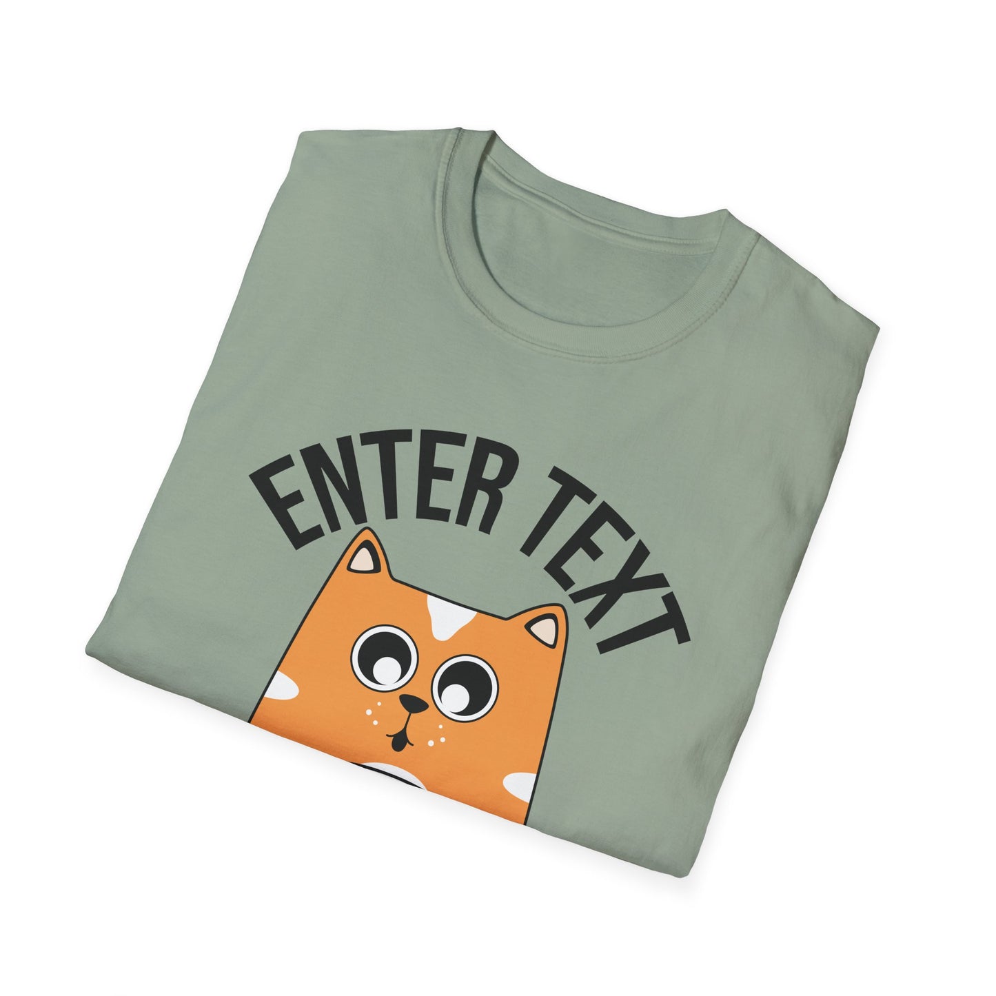Custom Cat Coffee Design | Unisex Casual Tee