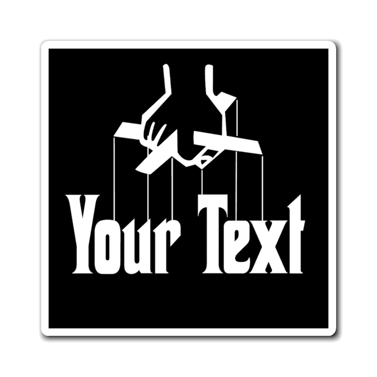 Customizable Godfather theme | Fridge Magnet