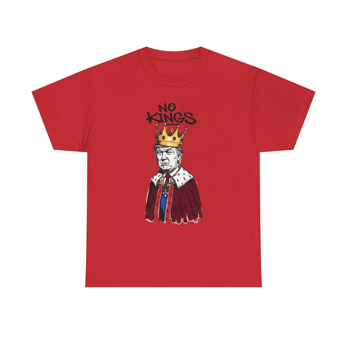No Kings Graphic Tee | Unisex Heavy Cotton Shirt