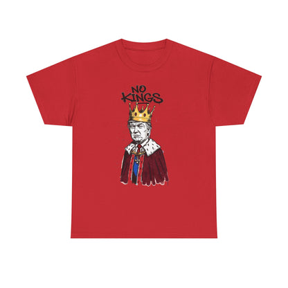 No Kings Graphic Tee | Unisex Heavy Cotton Shirt