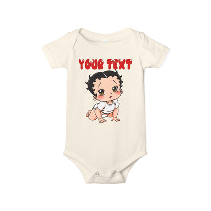 Custom Baby Boop | Infant Jersey One Piece