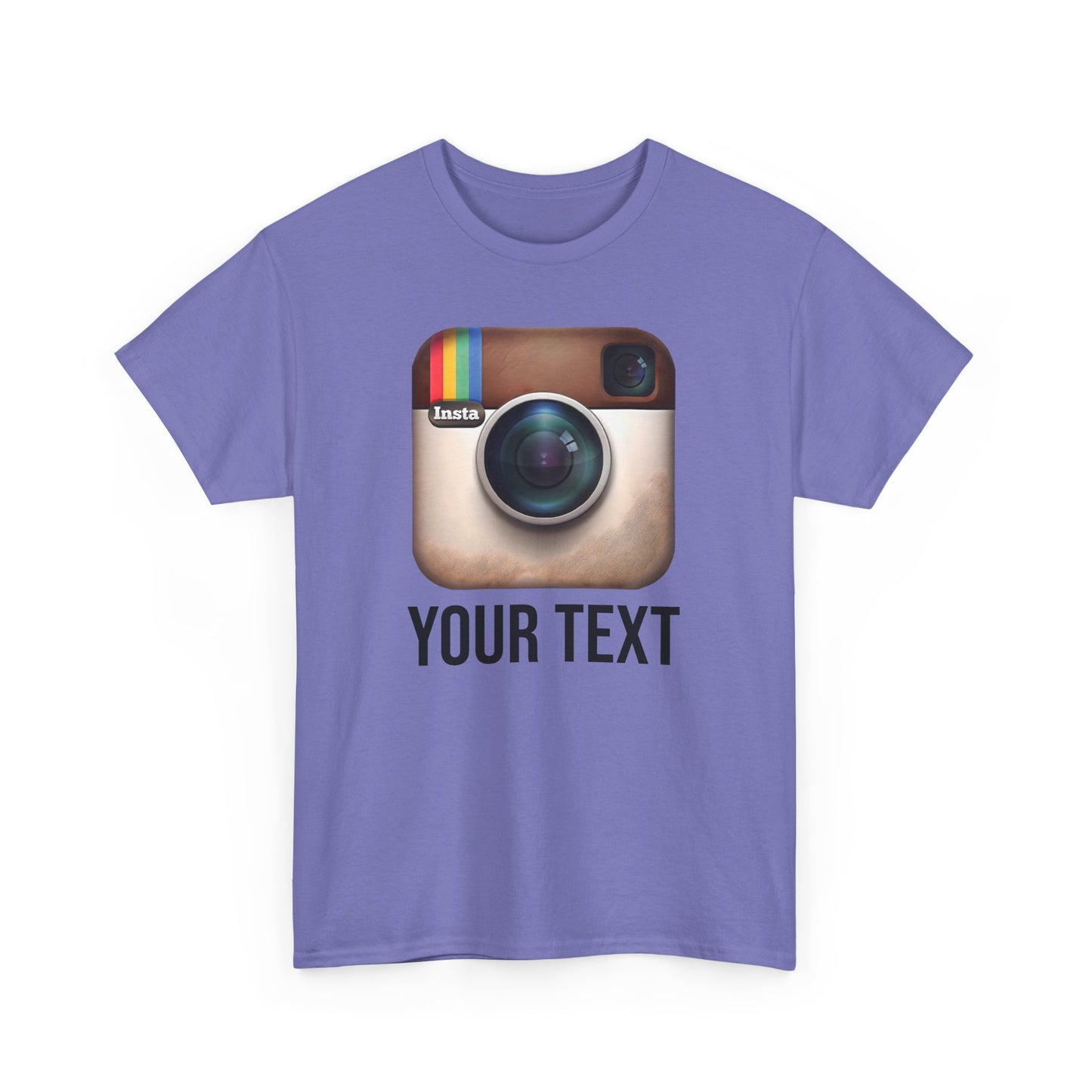 Custom Instagram | Unisex Heavy Cotton Tee