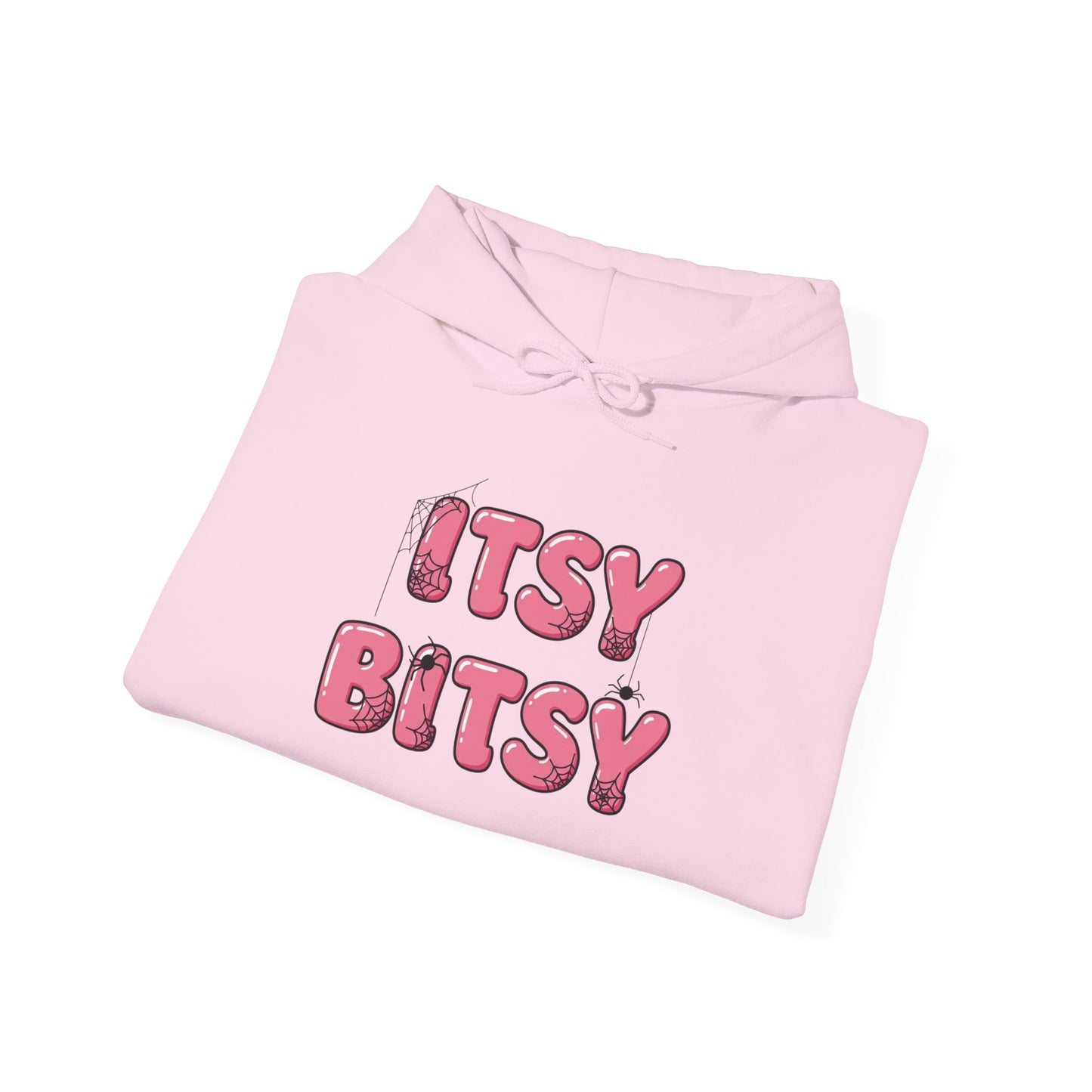 Itsy Bitsy Hoodie for Cozy Days, Perfect Gift for Friends, Cute Comfort Wear, Unique Statement Sweatshirt, Ideal for Spring Gatherings