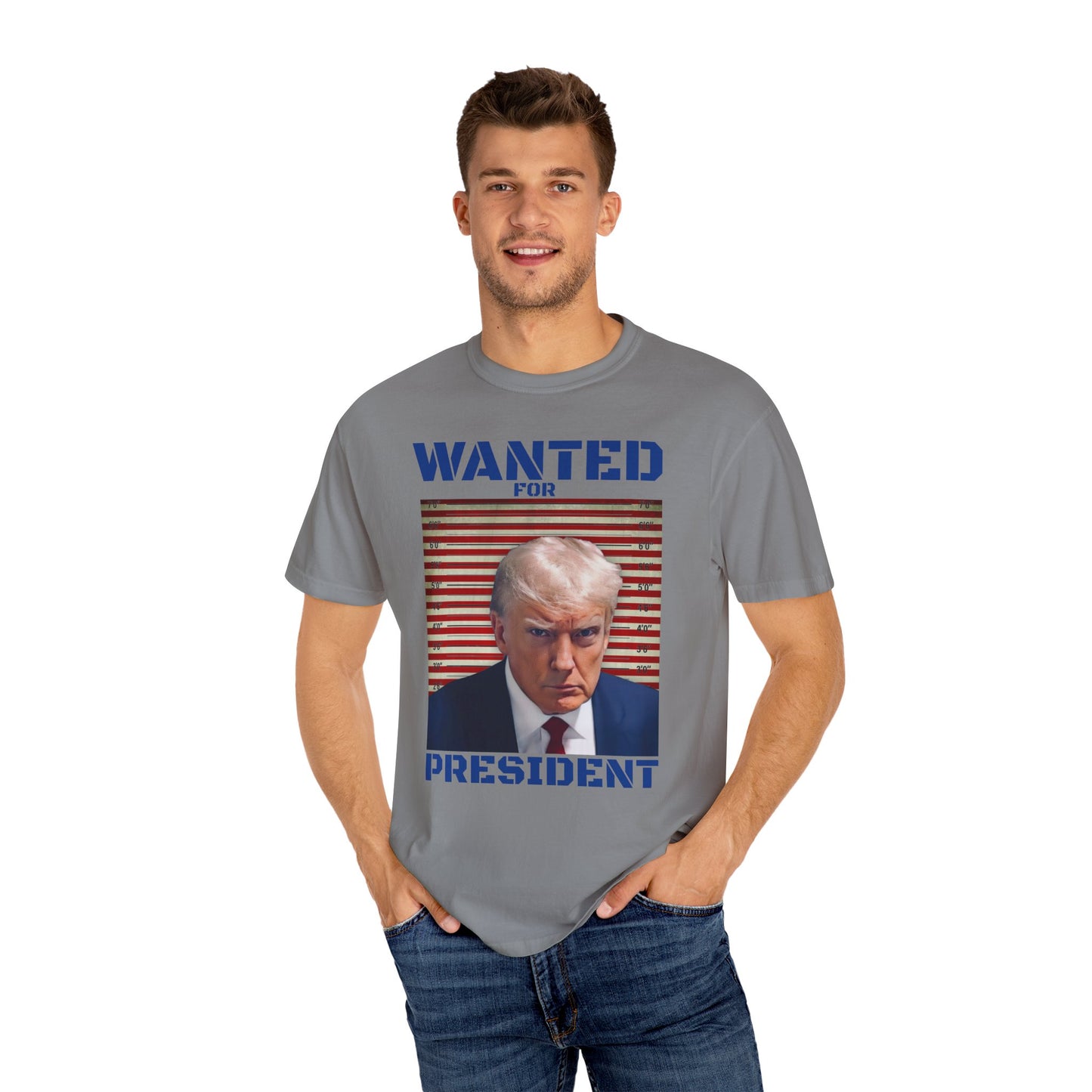 Wanted for President - Trump T-Shirt