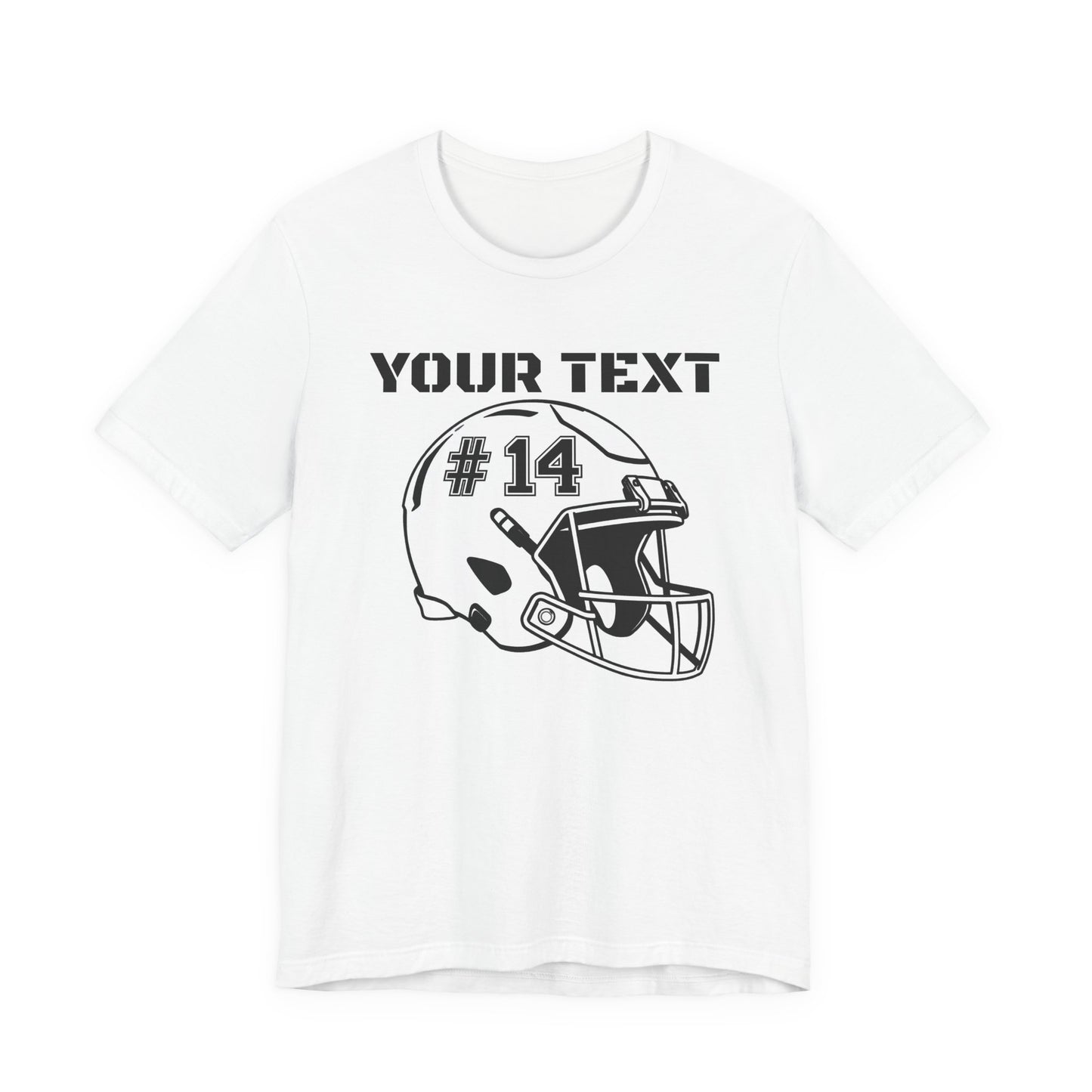 Custom Football Unisex Tee