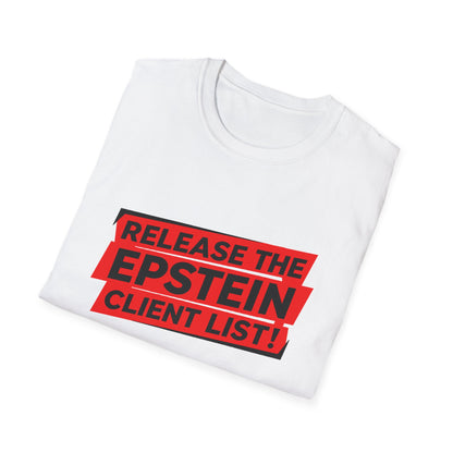 Release the Epstein Client List! | Unisex Tee