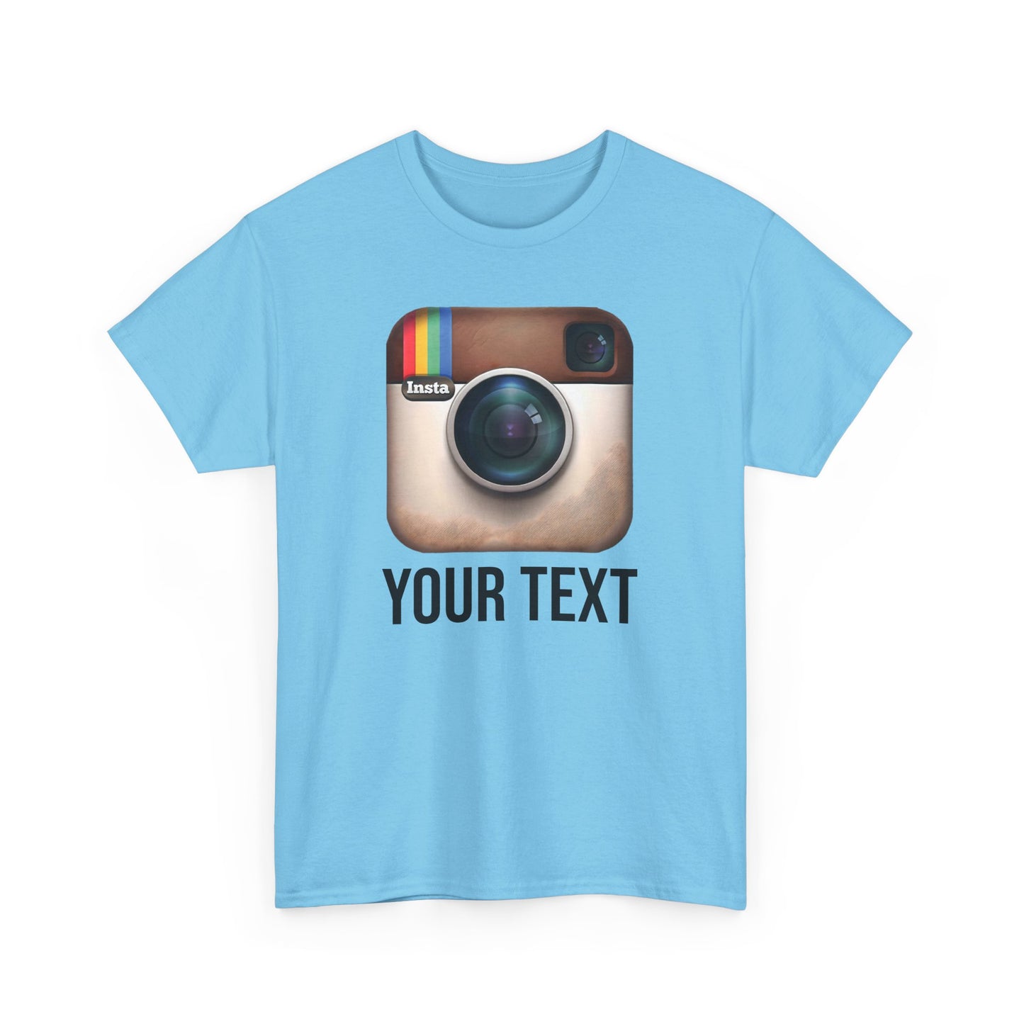 Custom Instagram | Unisex Heavy Cotton Tee