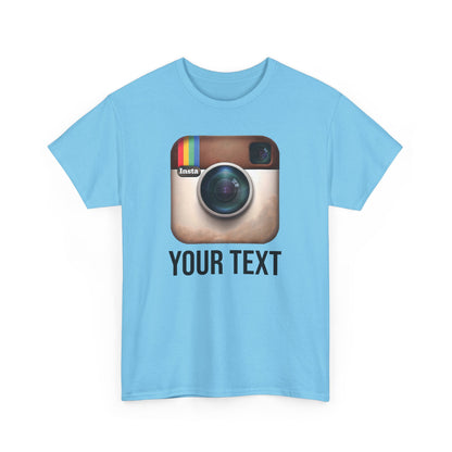 Custom Instagram | Unisex Heavy Cotton Tee