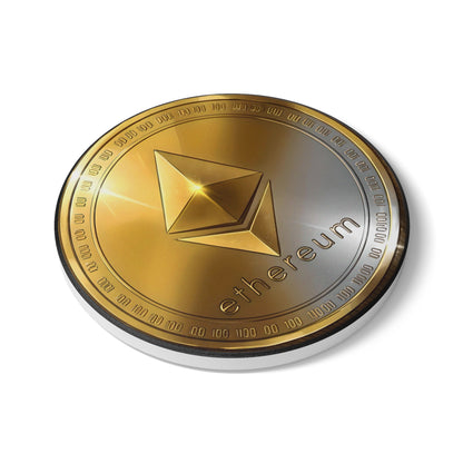 Ethereum Coin | Ceramic Coaster
