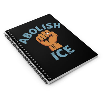 Abolish Ice Spiral Notebook