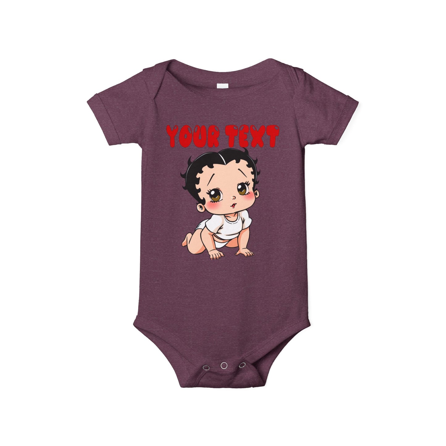 Custom Baby Boop | Infant Jersey One Piece