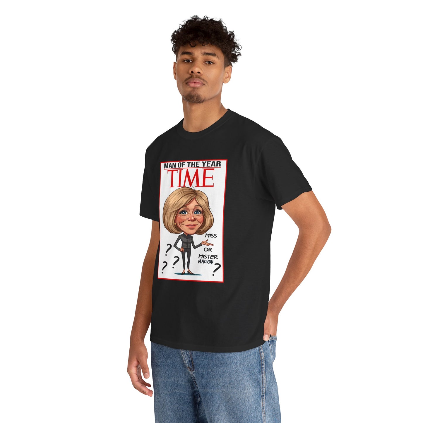 Macron | Man of the Year Parody T-Shirt